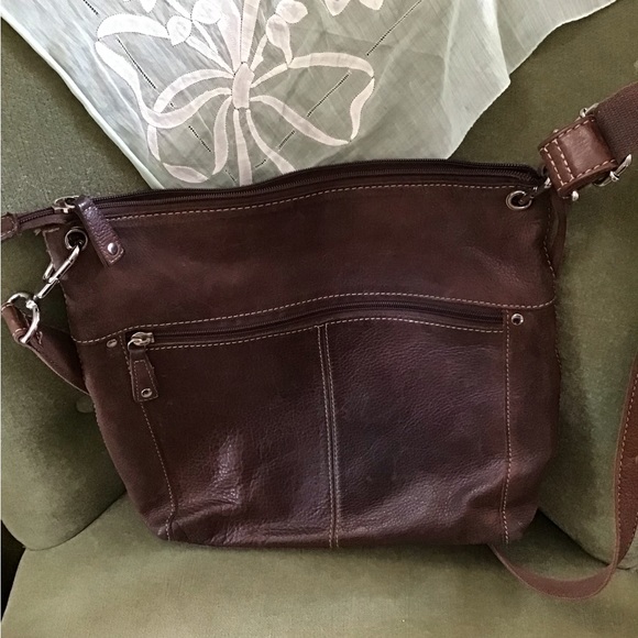 Womens Fossil Leather Cross body bag - Picture 2 of 7